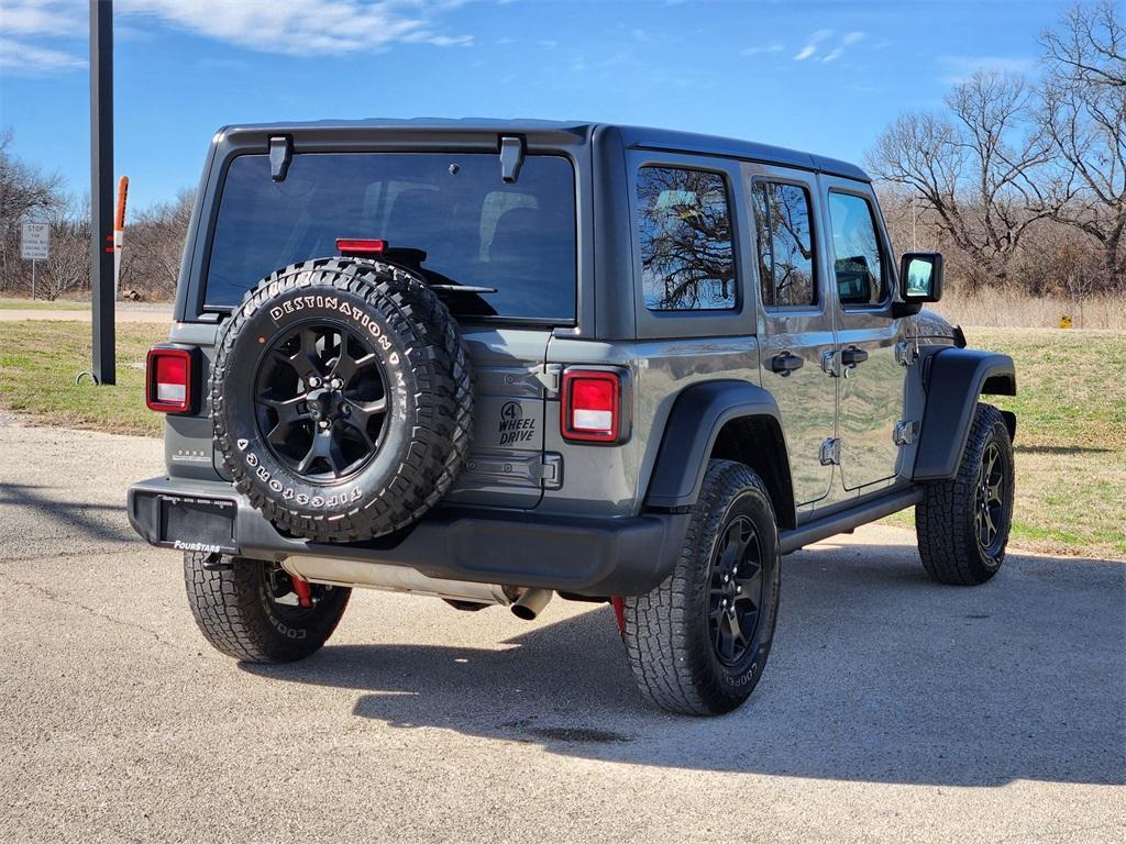 used 2021 Jeep Wrangler Unlimited car, priced at $21,883