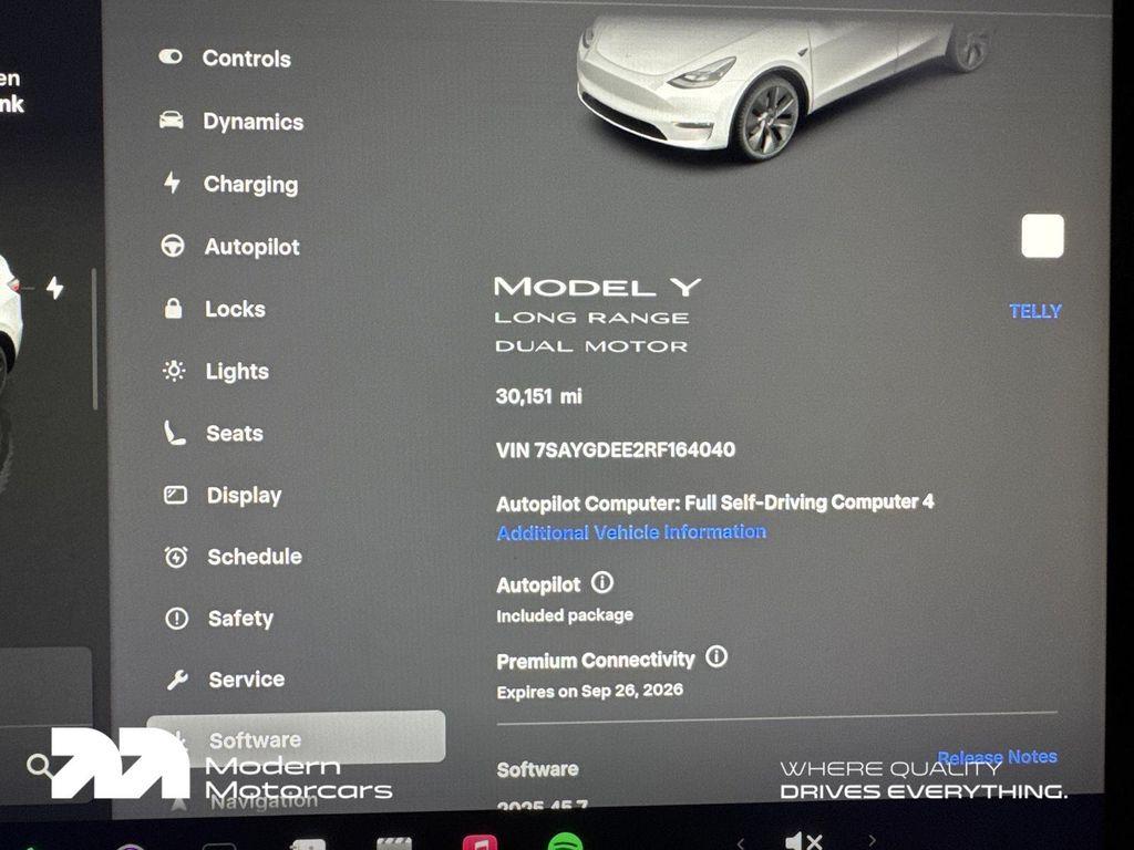 used 2024 Tesla Model Y car, priced at $36,999