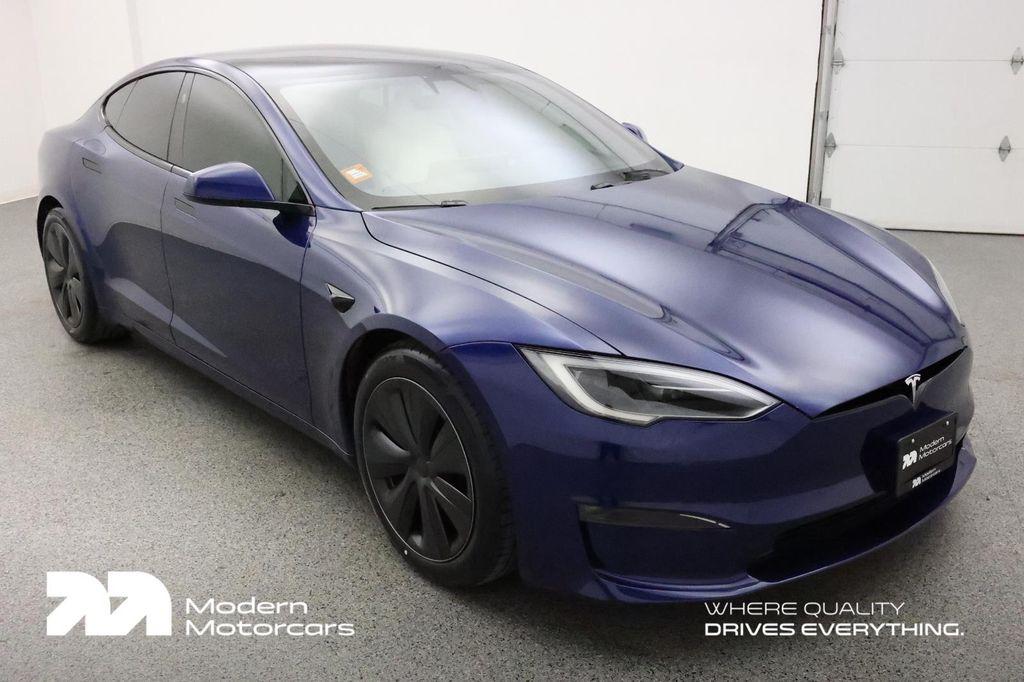 used 2022 Tesla Model S car, priced at $57,999