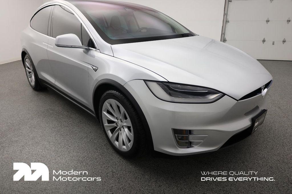 used 2018 Tesla Model X car, priced at $31,999
