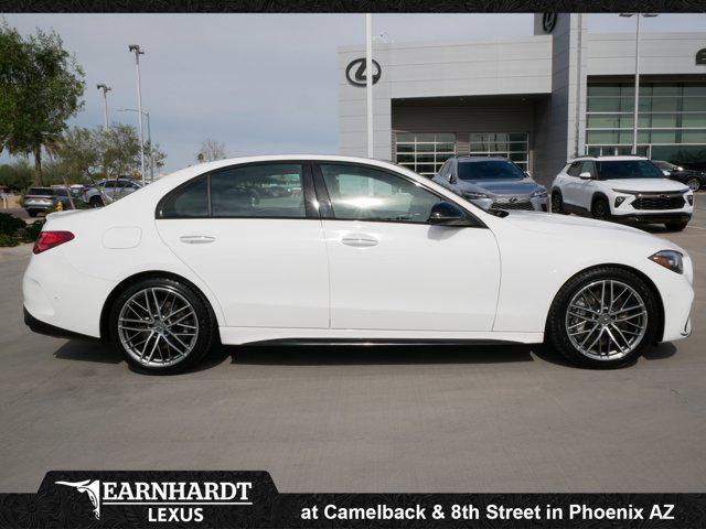 used 2024 Mercedes-Benz AMG C 43 car, priced at $46,400
