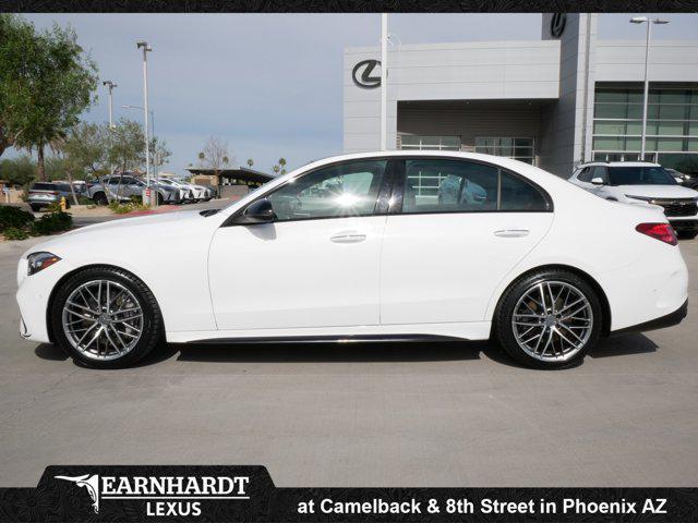 used 2024 Mercedes-Benz AMG C 43 car, priced at $46,400