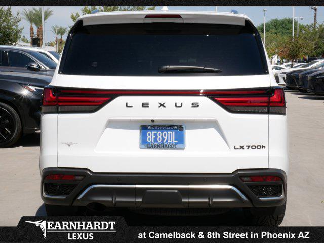 new 2025 Lexus LX 700h car, priced at $128,968