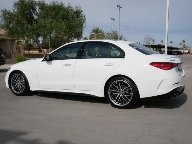 used 2024 Mercedes-Benz AMG C 43 car, priced at $47,900