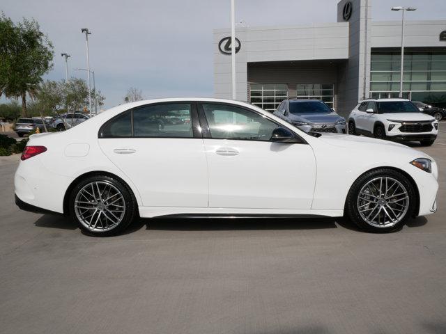 used 2024 Mercedes-Benz AMG C 43 car, priced at $47,900