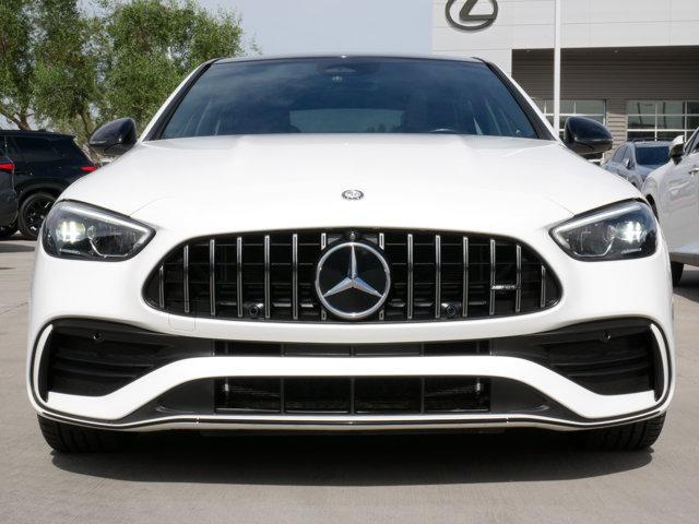 used 2024 Mercedes-Benz AMG C 43 car, priced at $47,900