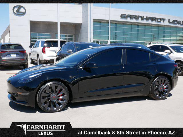used 2023 Tesla Model 3 car, priced at $29,900