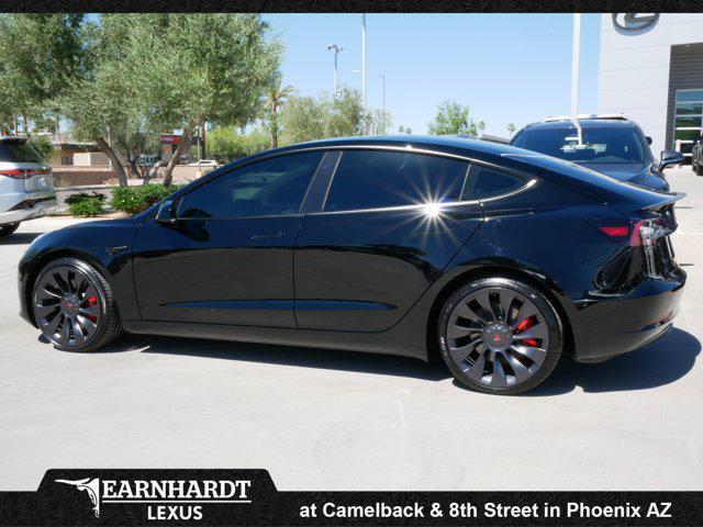 used 2023 Tesla Model 3 car, priced at $29,900