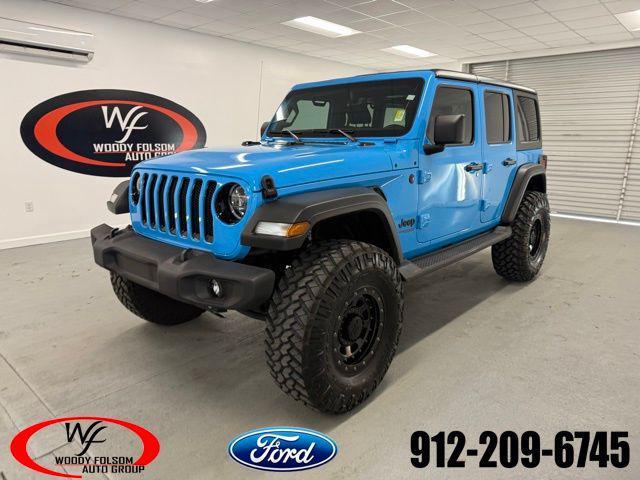 used 2021 Jeep Wrangler Unlimited car, priced at $35,968