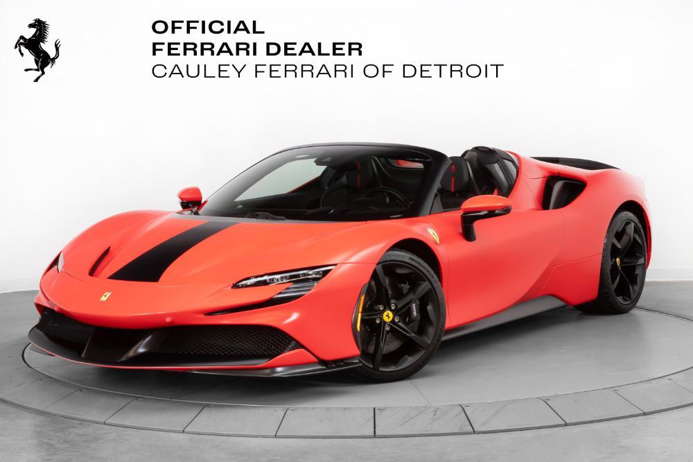 used 2022 Ferrari SF90 Spider car, priced at $759,900