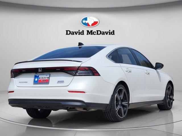 used 2023 Honda Accord Hybrid car, priced at $25,375