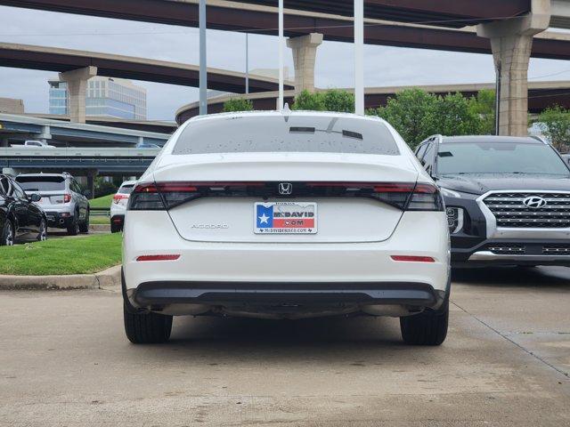 used 2023 Honda Accord car, priced at $23,459