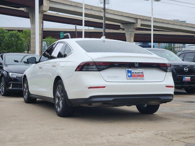 used 2023 Honda Accord car, priced at $23,459