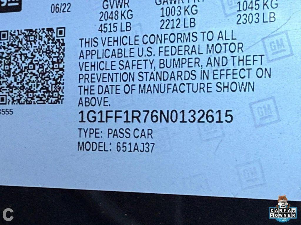 used 2022 Chevrolet Camaro car, priced at $42,500