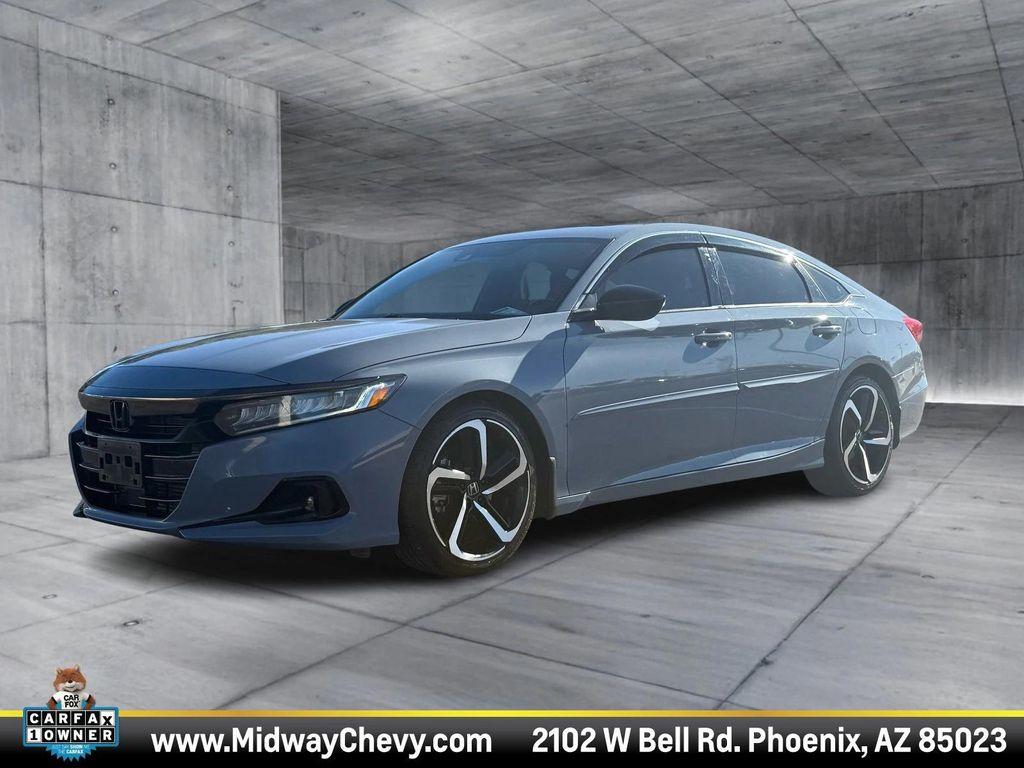 used 2021 Honda Accord car, priced at $22,988