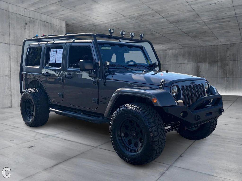 used 2016 Jeep Wrangler Unlimited car, priced at $13,588