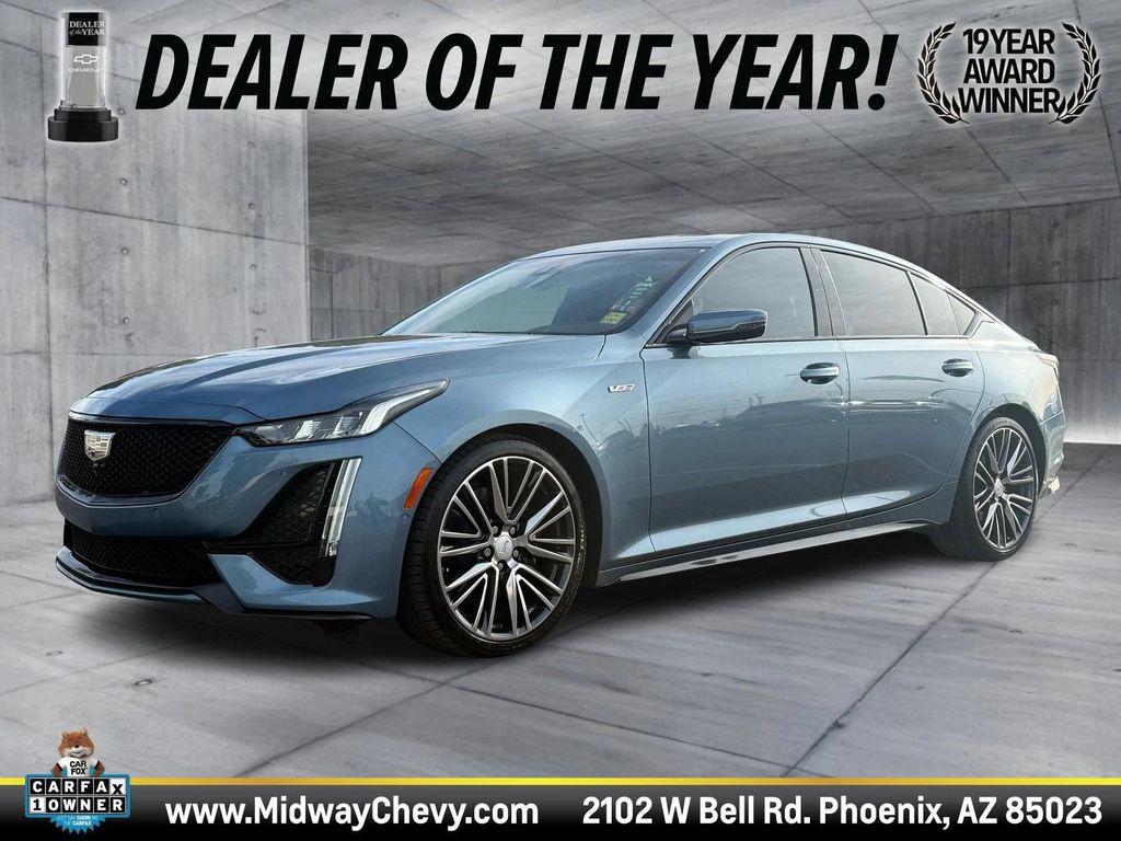 used 2024 Cadillac CT5-V car, priced at $47,500