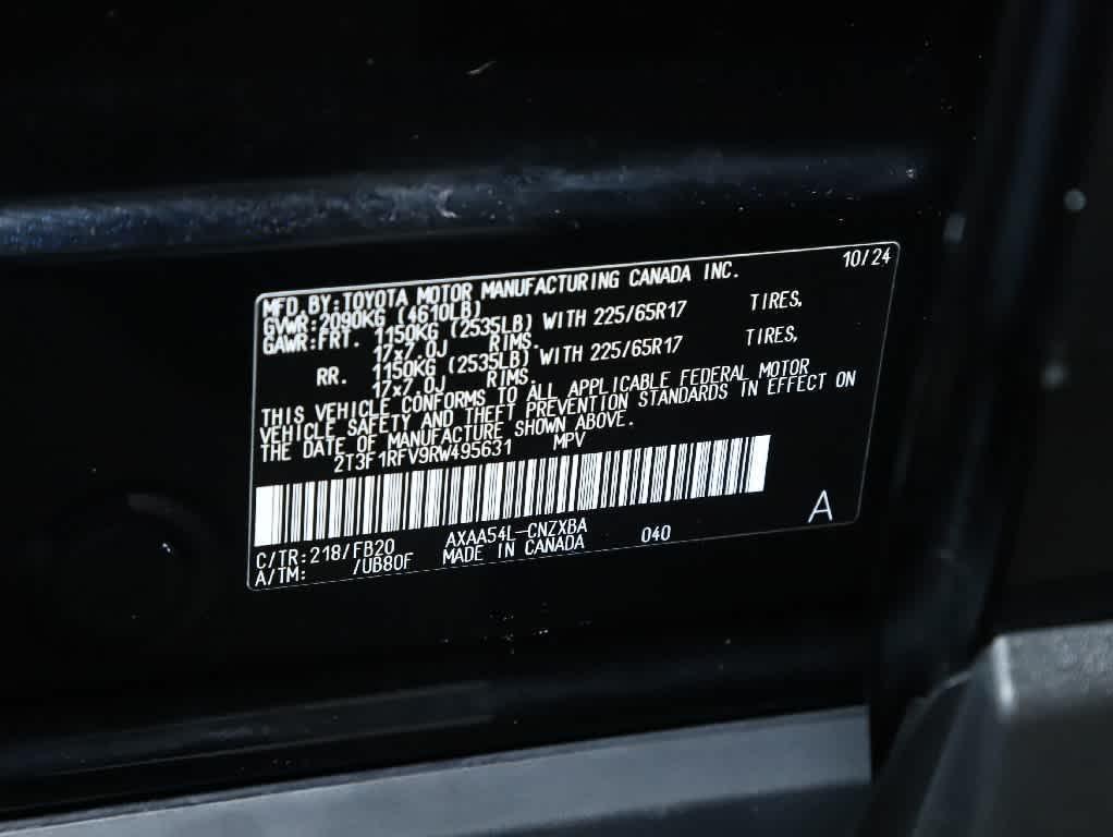 used 2024 Toyota RAV4 car, priced at $29,641