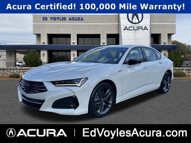 used 2025 Acura TLX car, priced at $44,418