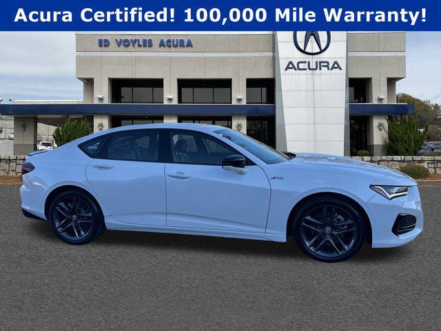 used 2024 Acura TLX car, priced at $41,717