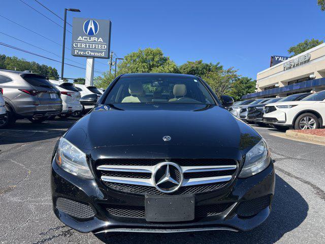 used 2018 Mercedes-Benz C-Class car, priced at $15,991