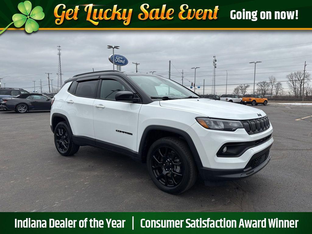 used 2022 Jeep Compass car, priced at $22,479