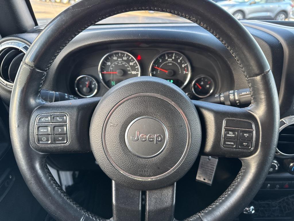 used 2015 Jeep Wrangler Unlimited car, priced at $18,000