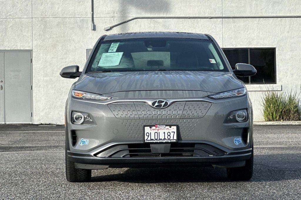 used 2020 Hyundai Kona EV car, priced at $15,709