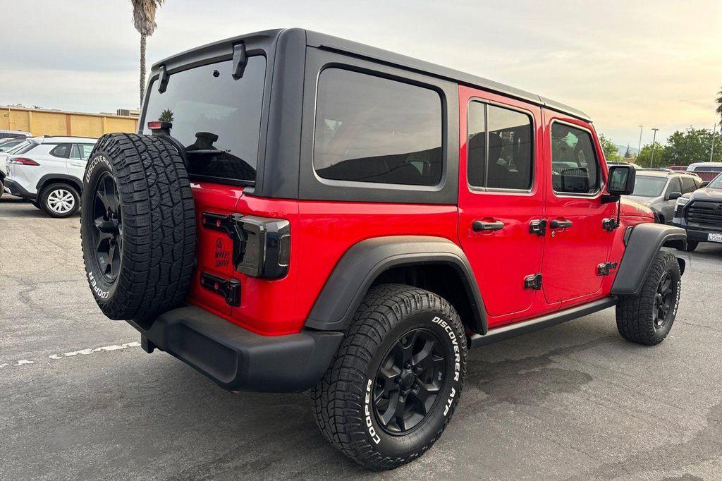 used 2021 Jeep Wrangler car, priced at $23,101