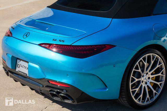 used 2025 Mercedes-Benz AMG SL 55 car, priced at $129,900