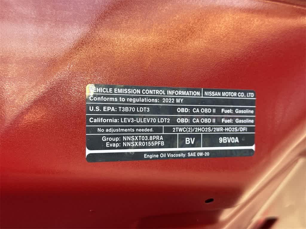 used 2022 Nissan Frontier car, priced at $26,100