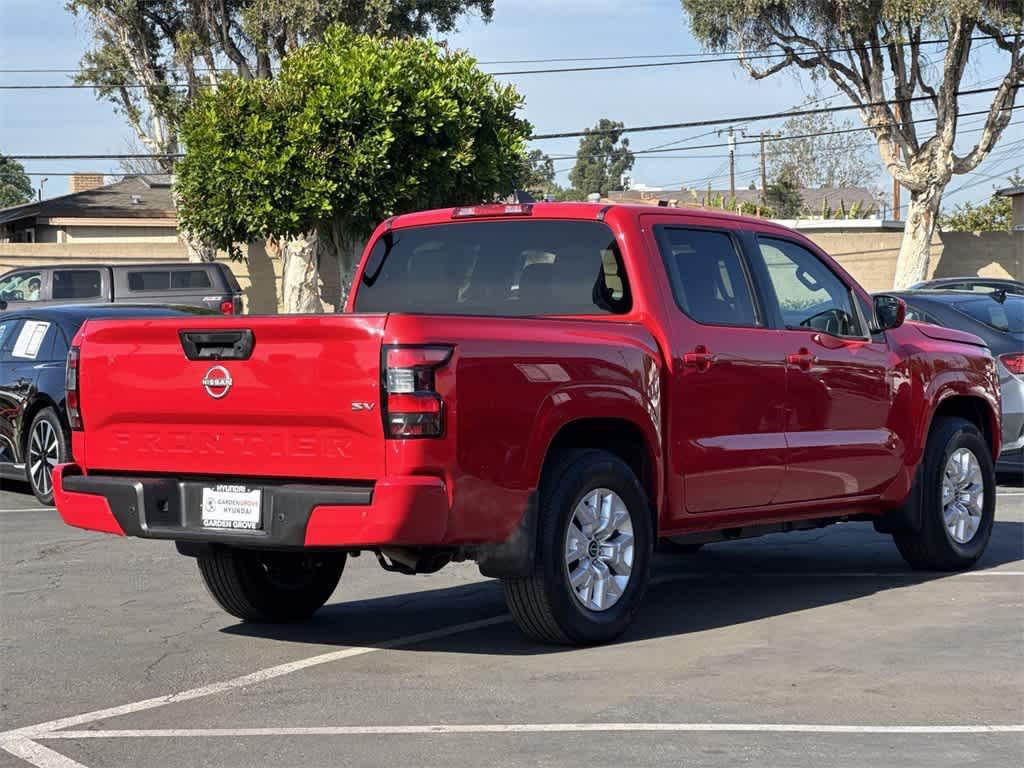 used 2022 Nissan Frontier car, priced at $26,100