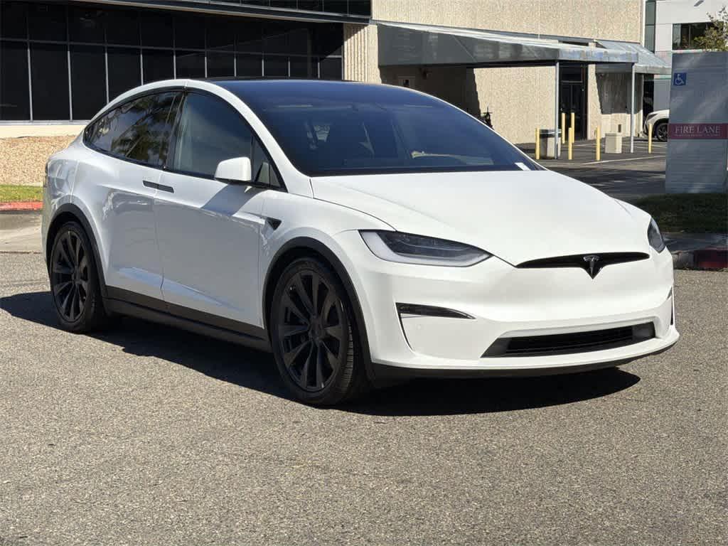 used 2022 Tesla Model X car, priced at $51,550