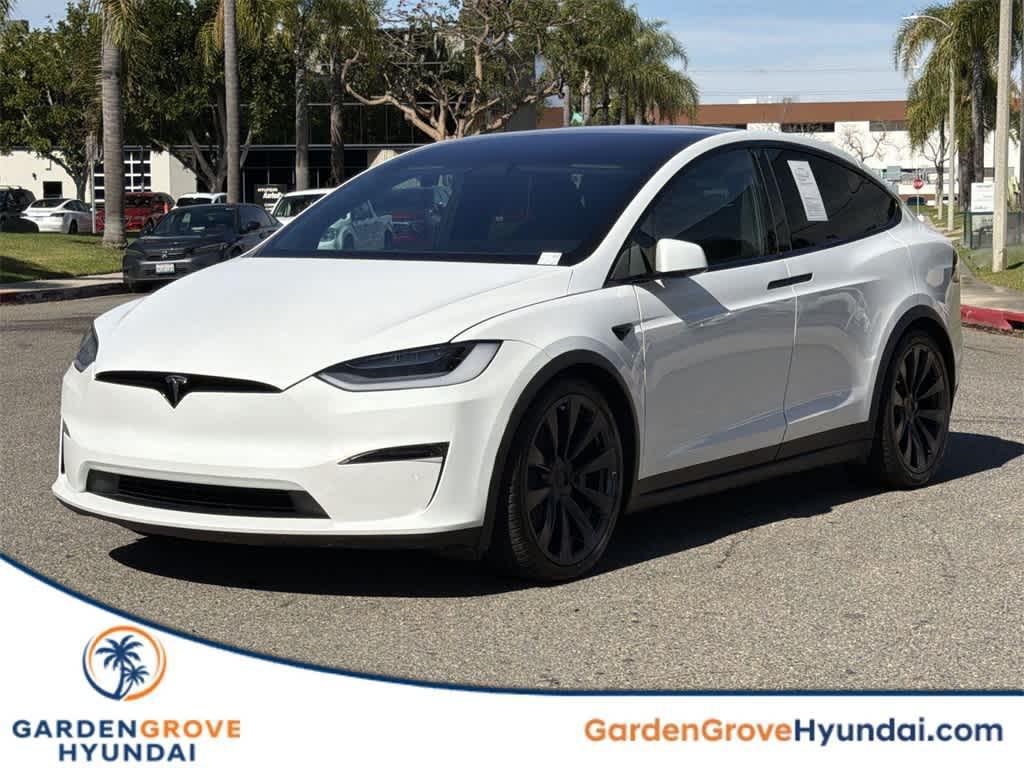 used 2022 Tesla Model X car, priced at $51,550