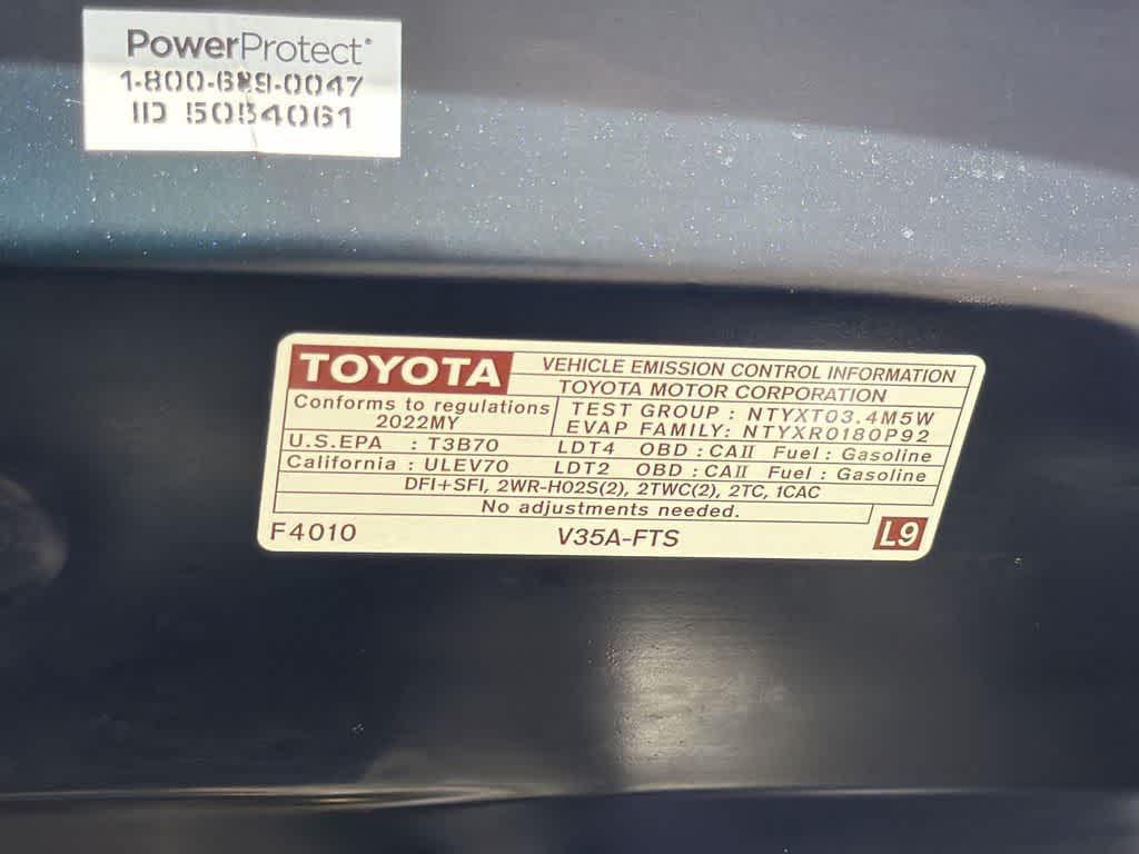 used 2022 Toyota Tundra car, priced at $35,900