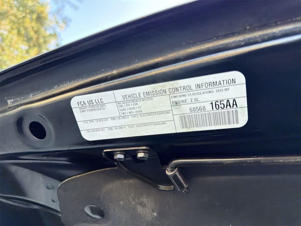 used 2023 Jeep Wrangler 4xe car, priced at $25,500