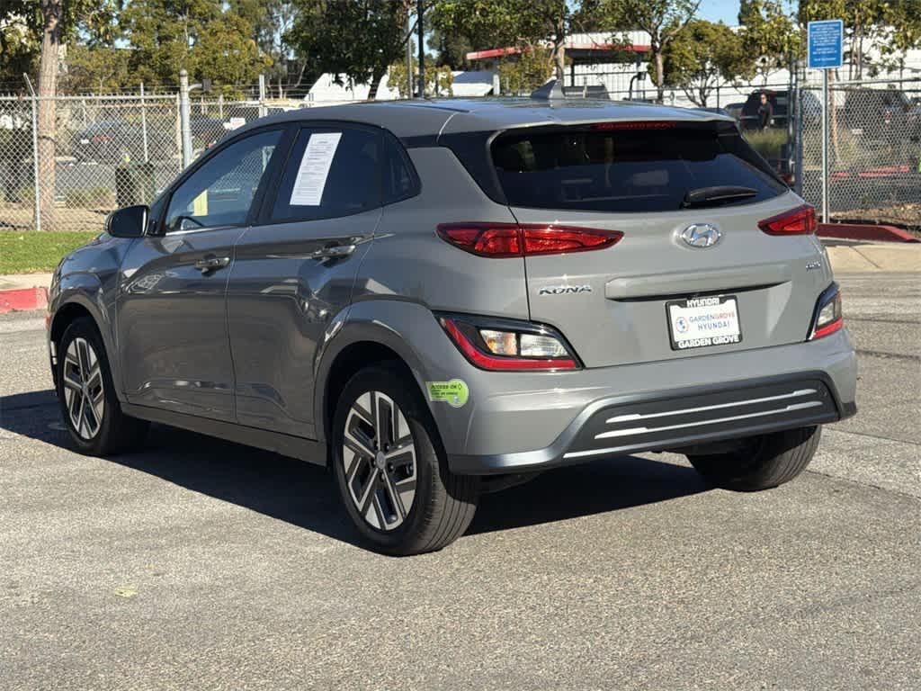 used 2023 Hyundai Kona EV car, priced at $16,900