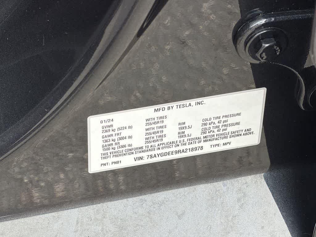 used 2024 Tesla Model Y car, priced at $36,900