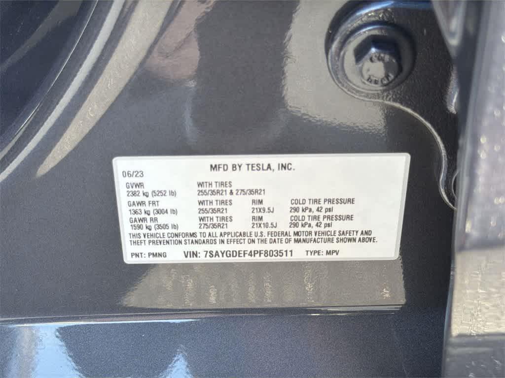 used 2023 Tesla Model Y car, priced at $35,000