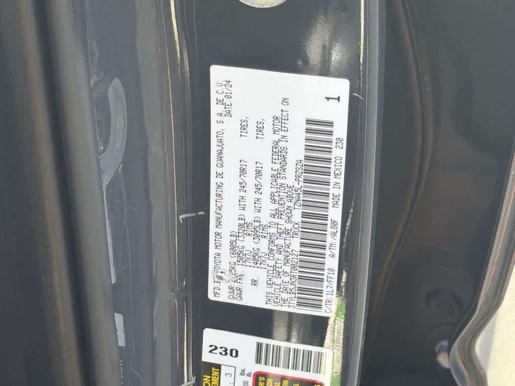 used 2024 Toyota Tacoma car, priced at $34,000