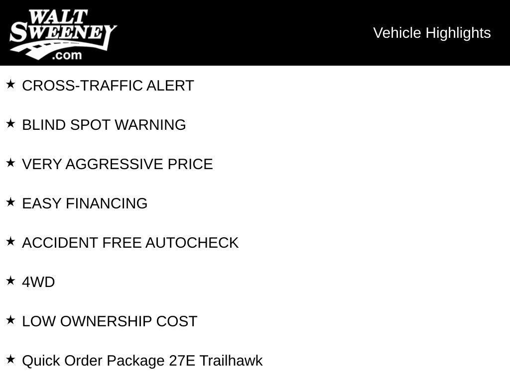 used 2019 Jeep Cherokee car, priced at $15,215