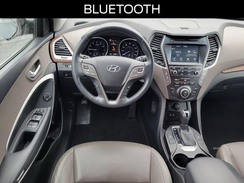 used 2017 Hyundai Santa Fe car, priced at $14,995