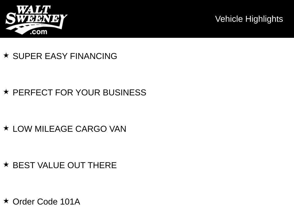 used 2021 Ford Transit-250 car, priced at $31,995