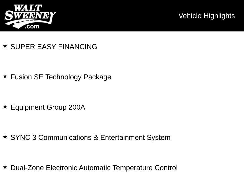 used 2017 Ford Fusion car, priced at $14,898