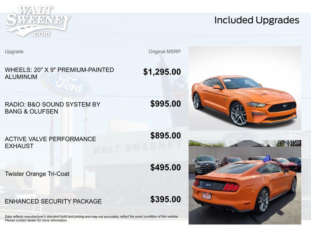 used 2020 Ford Mustang car, priced at $37,796