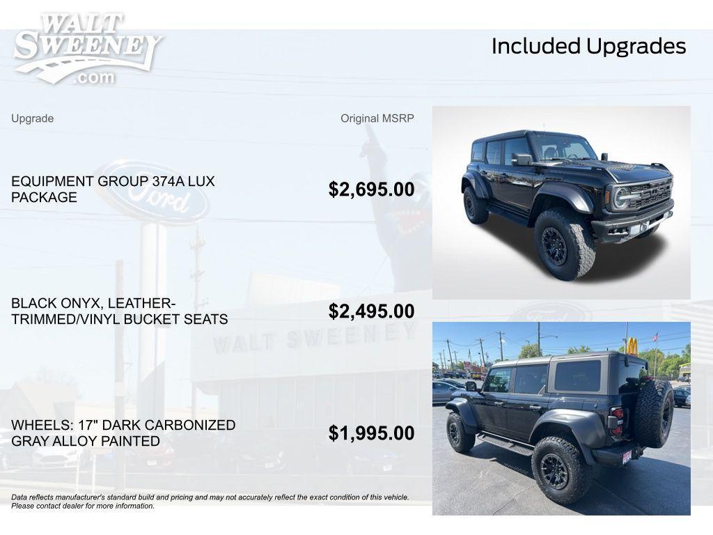 used 2022 Ford Bronco car, priced at $57,495