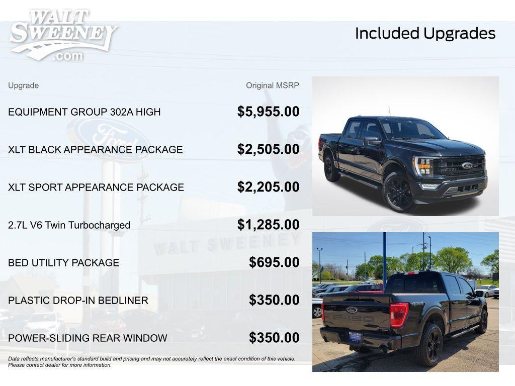 used 2023 Ford F-150 car, priced at $43,695