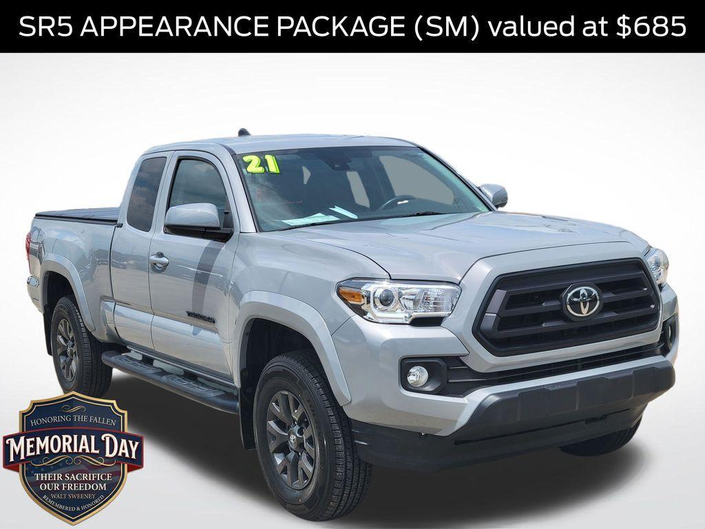 used 2021 Toyota Tacoma car, priced at $31,354