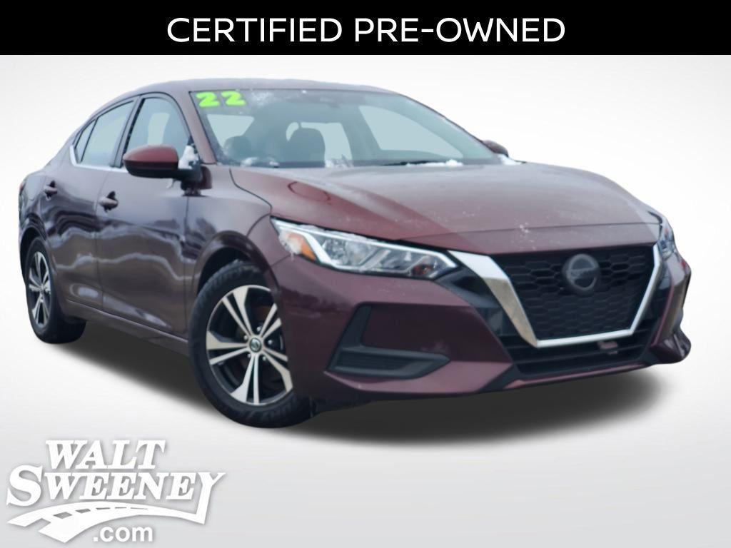 used 2022 Nissan Sentra car, priced at $16,422