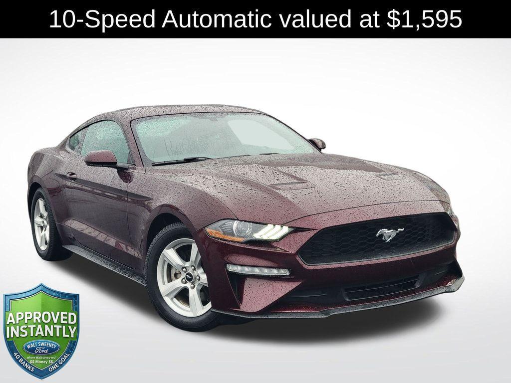 used 2018 Ford Mustang car, priced at $22,396